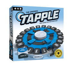 USAOPOLY TAPPLE wheel and timer in action for fast word challenges