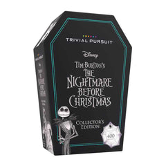 USAOPOLY Trivial Pursuit Nightmare box front, ideal for display and gifting to Disney fans.