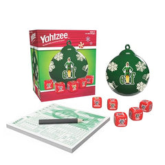 USAOPOLY Yahtzee Elf Edition buddy dice faces boost mood and playfulness