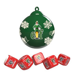 USAOPOLY Yahtzee Elf Edition score pad and pencil support quick scoring
