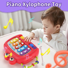usrela multi-functional busy cube offers varied play to boost grip and coordination