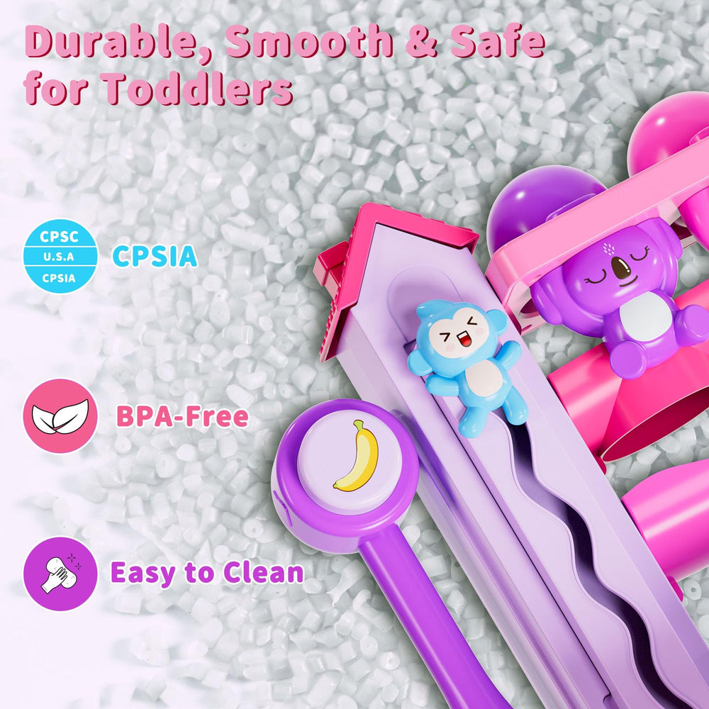 Ussybaby bilingual English-Spanish mode introduces early language exposure while playing.