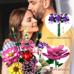 Utbttor colorful flower pieces collection offers creative, allergy-aware decoration ideas.