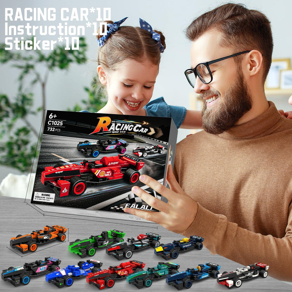 Utbttor F1 racing cars collection for shelf display and gifting