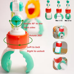 UTOPLIKEY arch toy operates without batteries for travel-friendly fun