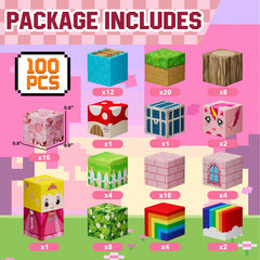Uucoco magnetic blocks create a creative build scene for storytelling and play