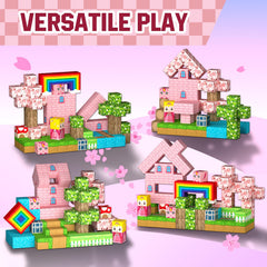 Uucoco safe and durable magnetic blocks with smooth edges for worry-free play