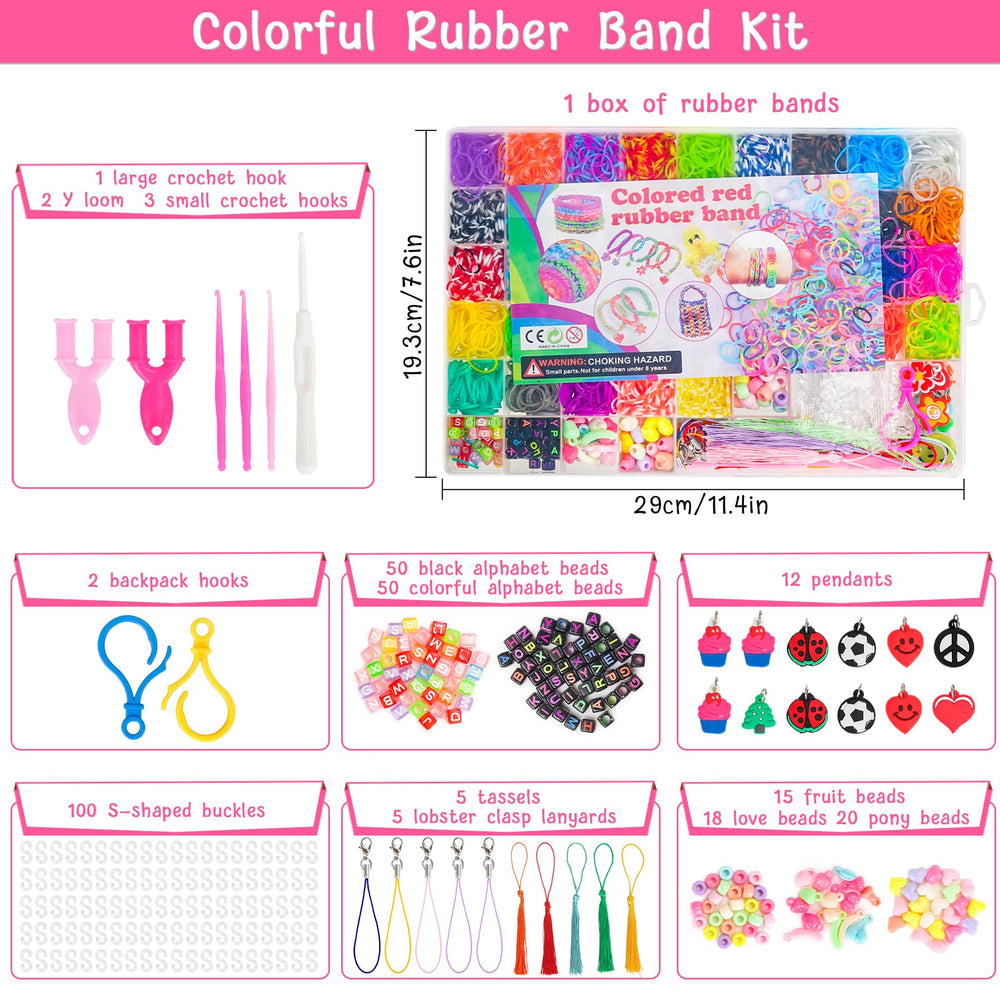 UUEMB tassels and lanyards set adds flair to DIY bracelets.