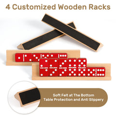 uvcany dominoes travel case for easy storage and transport.