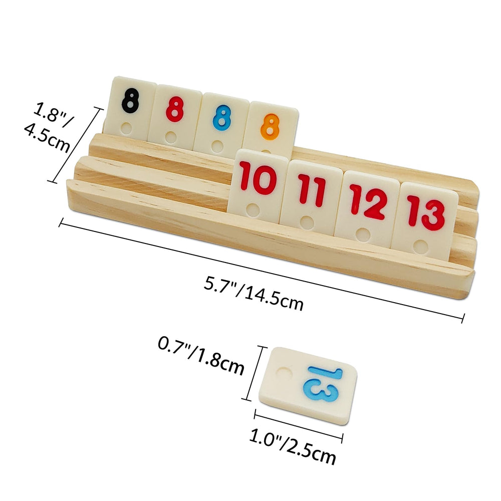 uvcany mini travel rummy cube held for on-the-go fun