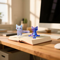 UXBSTM pocket desk pets: tactile companions to ease daily restlessness.