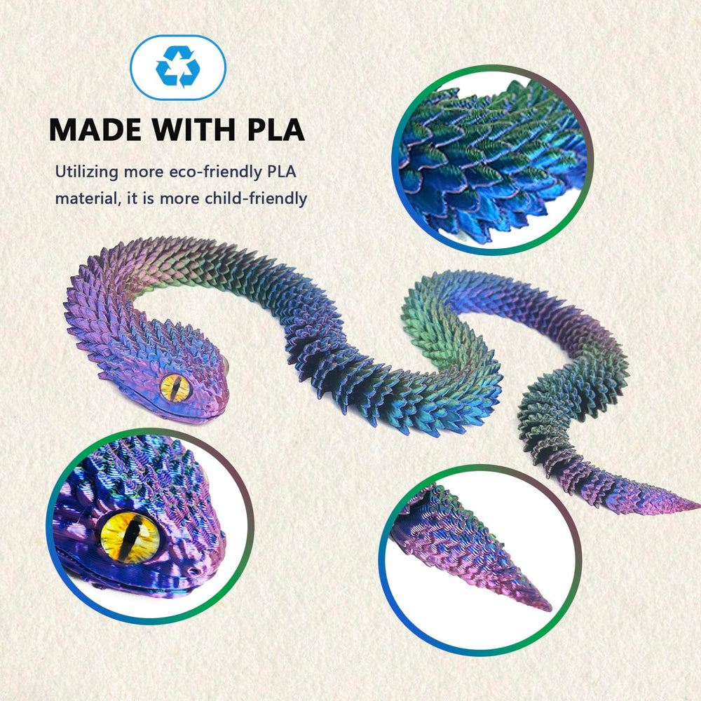 UXBSTM desk pet snake perched on shelf adds modern decor