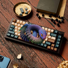 UXBSTM snake features unique color variations from 3D printing.