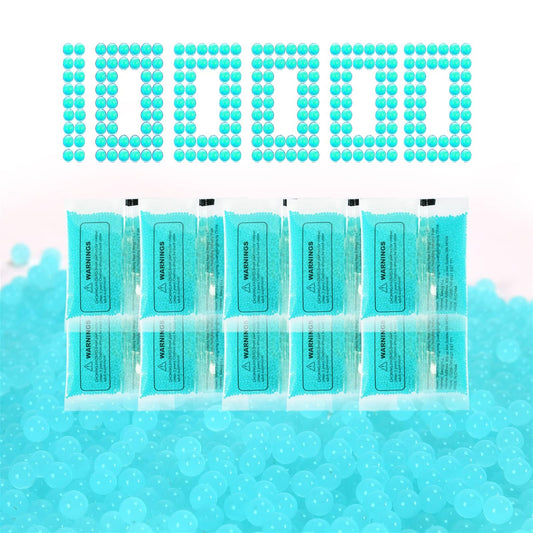 UXSIO gel balls ammo refill pack ready for gel blaster play