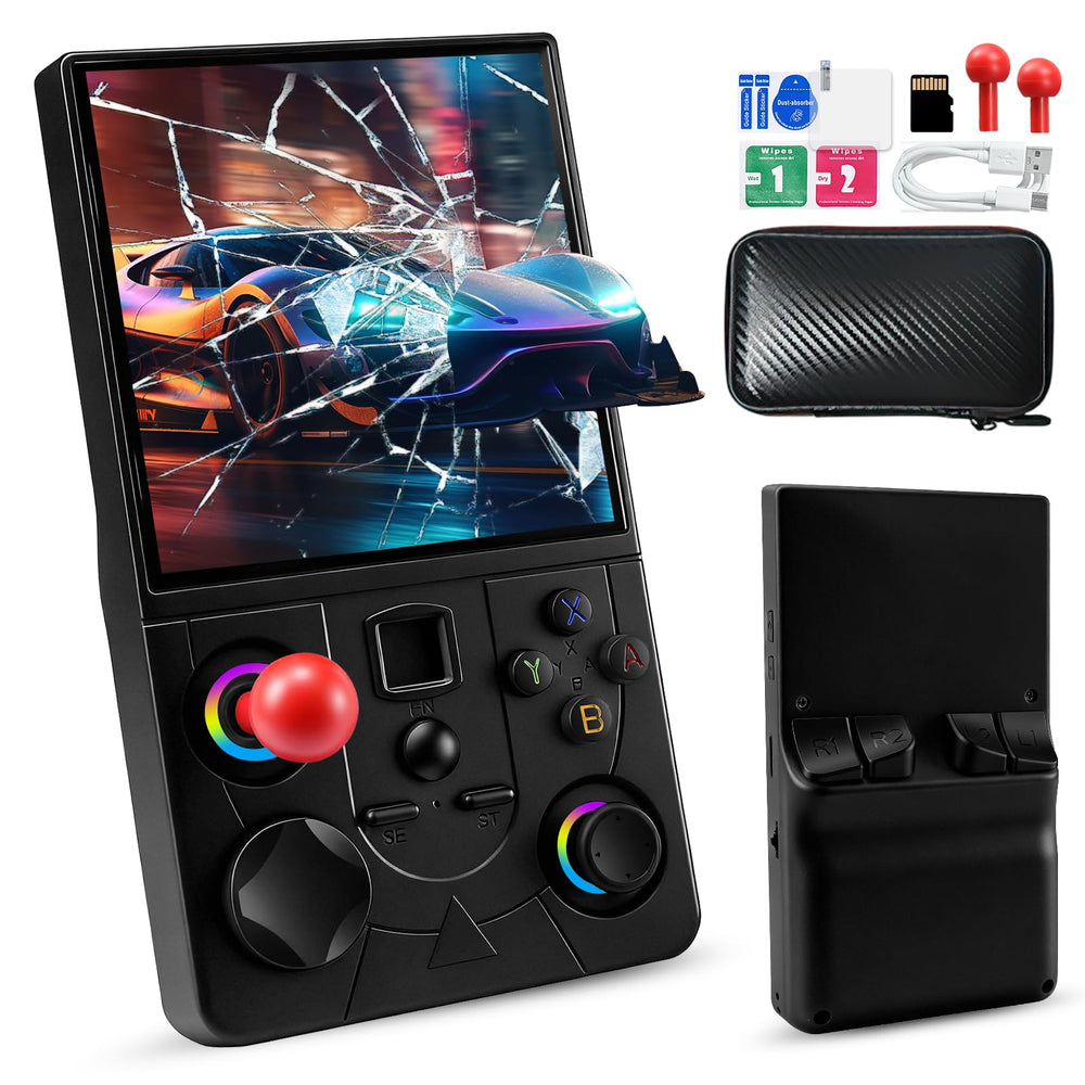 UYTGXEN DC40V front view showing the handheld in context for retro gaming