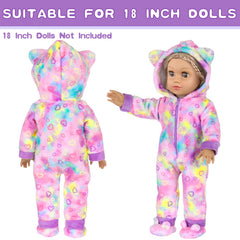 UZIDBTO eye mask for 18-inch dolls for pretend bedtime rituals