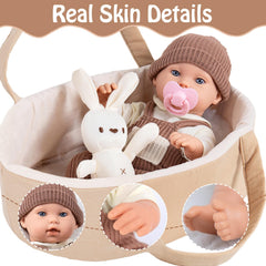 UZIDBTO bunny toy included for storytelling and cuddling