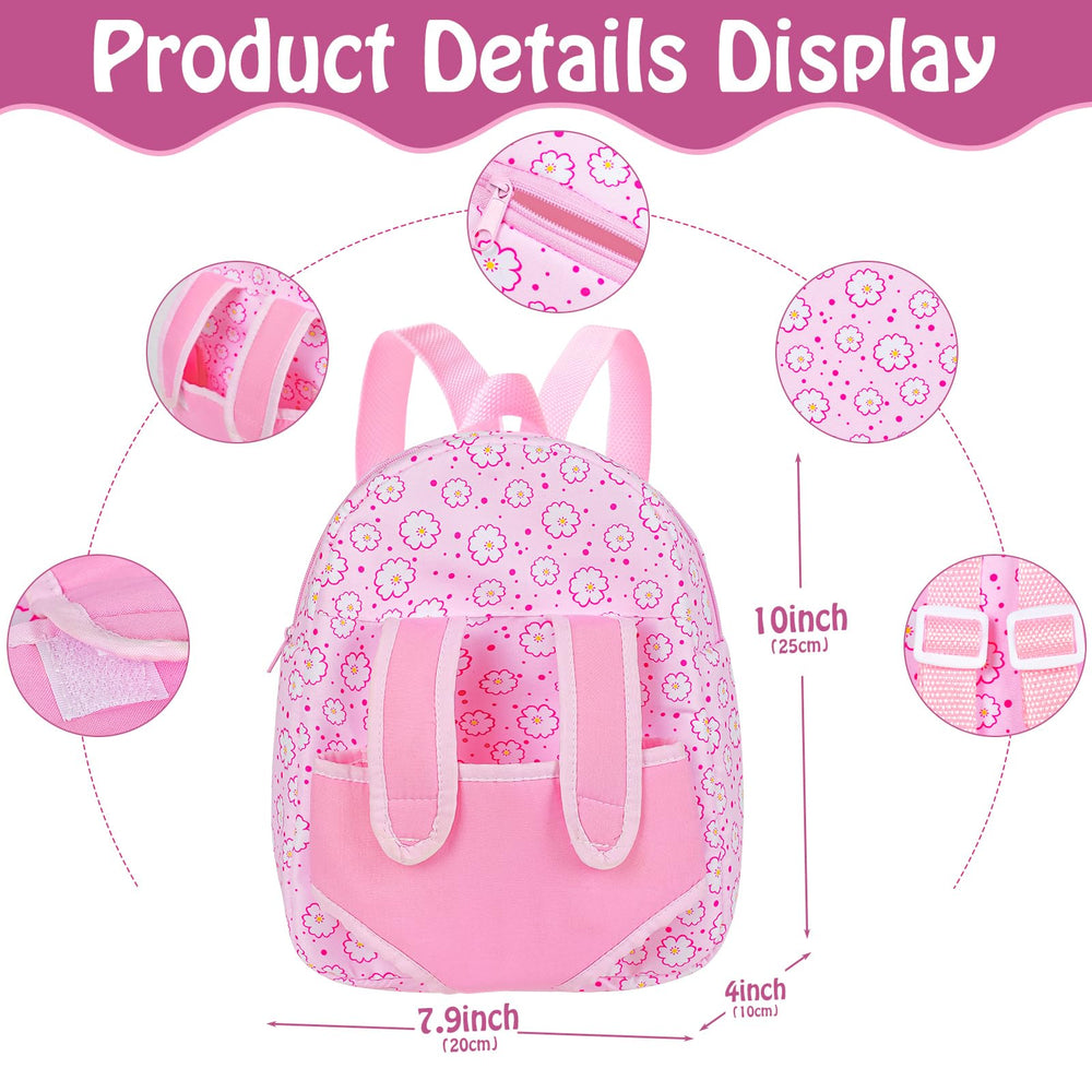 UZIDBTO doll feeding nipple for realistic care-time play.
