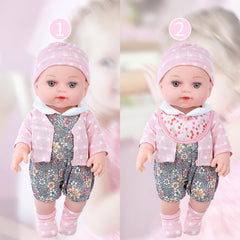 UZIDBTO pacifier and milk bottle support feeding role-play
