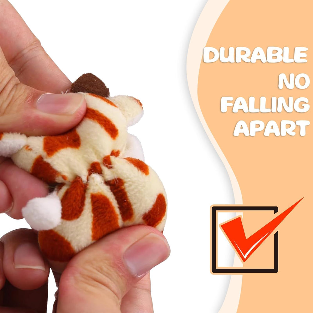 Uzoxlsn tiny plush toys with durable stitching, ideal for party favors and gifts.