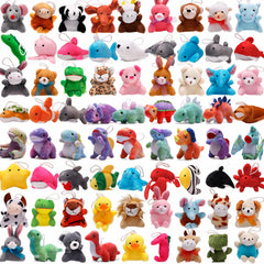 Uzoxlsn claw machine-ready plush with chain for prizes.