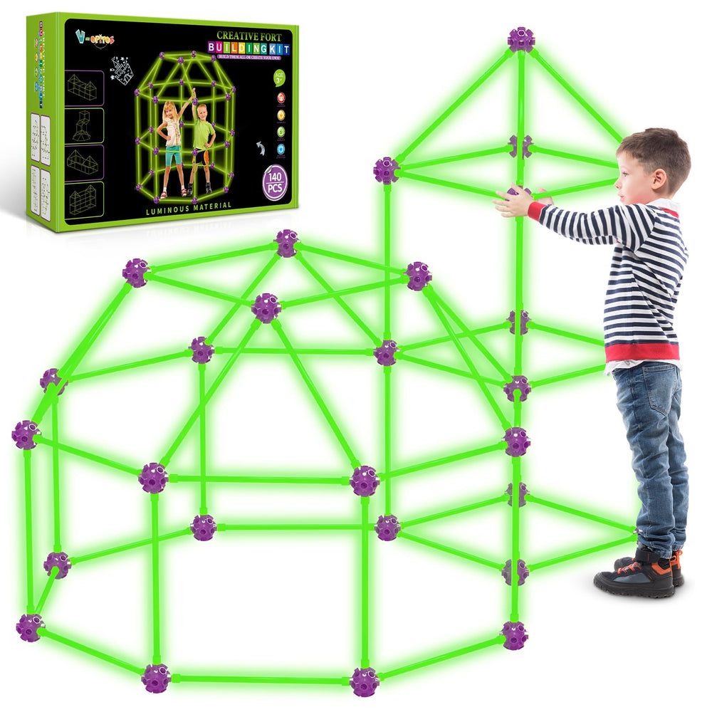 V-Opitos glow dart rods for bright, imaginative fort building.
