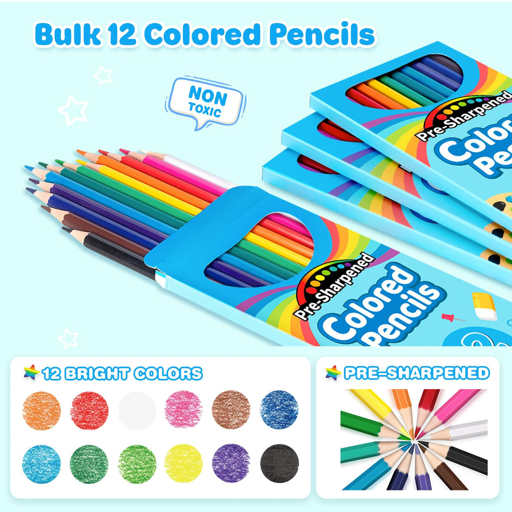 V-Opitos pre-sharpened pencils ready to use for quick classroom activities