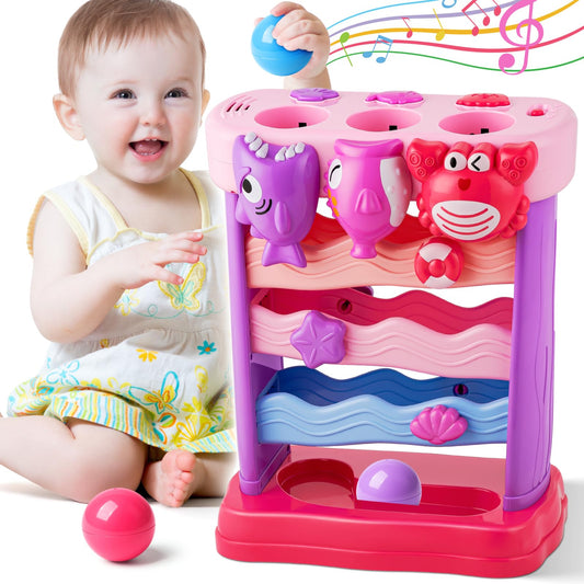 V-Opitos shark feeding interaction promotes sensory play for toddlers.