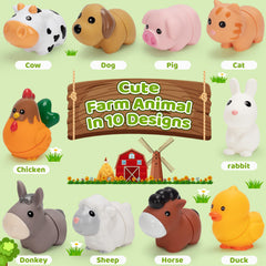 V-Opitos Montessori-inspired toy supports learning through matching and counting.