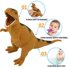 Close-up of ValeforToy dinosaur skin texture showing lifelike details.