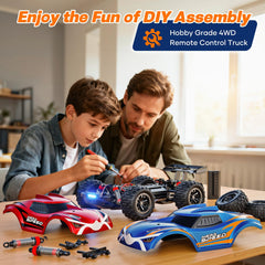 ValueTalks 1/16 RC Car durable chassis with independent suspension.