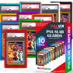 VALUN PSA Slab Bumper 10 Pack provides edge-to-edge protection for PSA slabs.