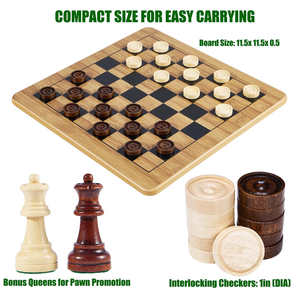Vamslove stackable checkers for stable kinging during play