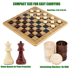 Vamslove stackable checkers for stable kinging during play