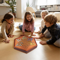 VAMSLOVE colorful marbles stay organized during play