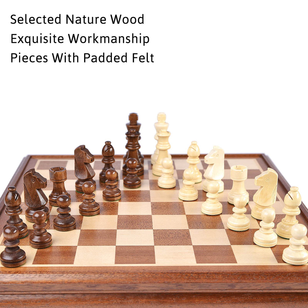 Vamslove premium Sapele wood grain enhances aesthetic and tactile feel.