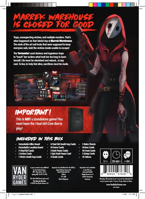Van Ryder Games solo adventure play area depicts immersive one-player setup.