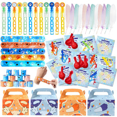 Vanblue dog-paw favors in blue theme for kid-friendly party keepsakes