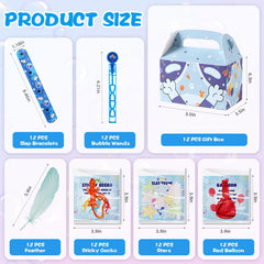 Vanblue red balloon with cards adds bright decor and take-home memories