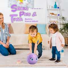 VangeBow durable plush toddler ball comes with a 1-year warranty.