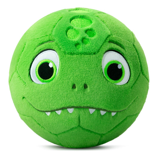 VangeBow silent indoor dino soccer ball for safe toddler play on hard floors.