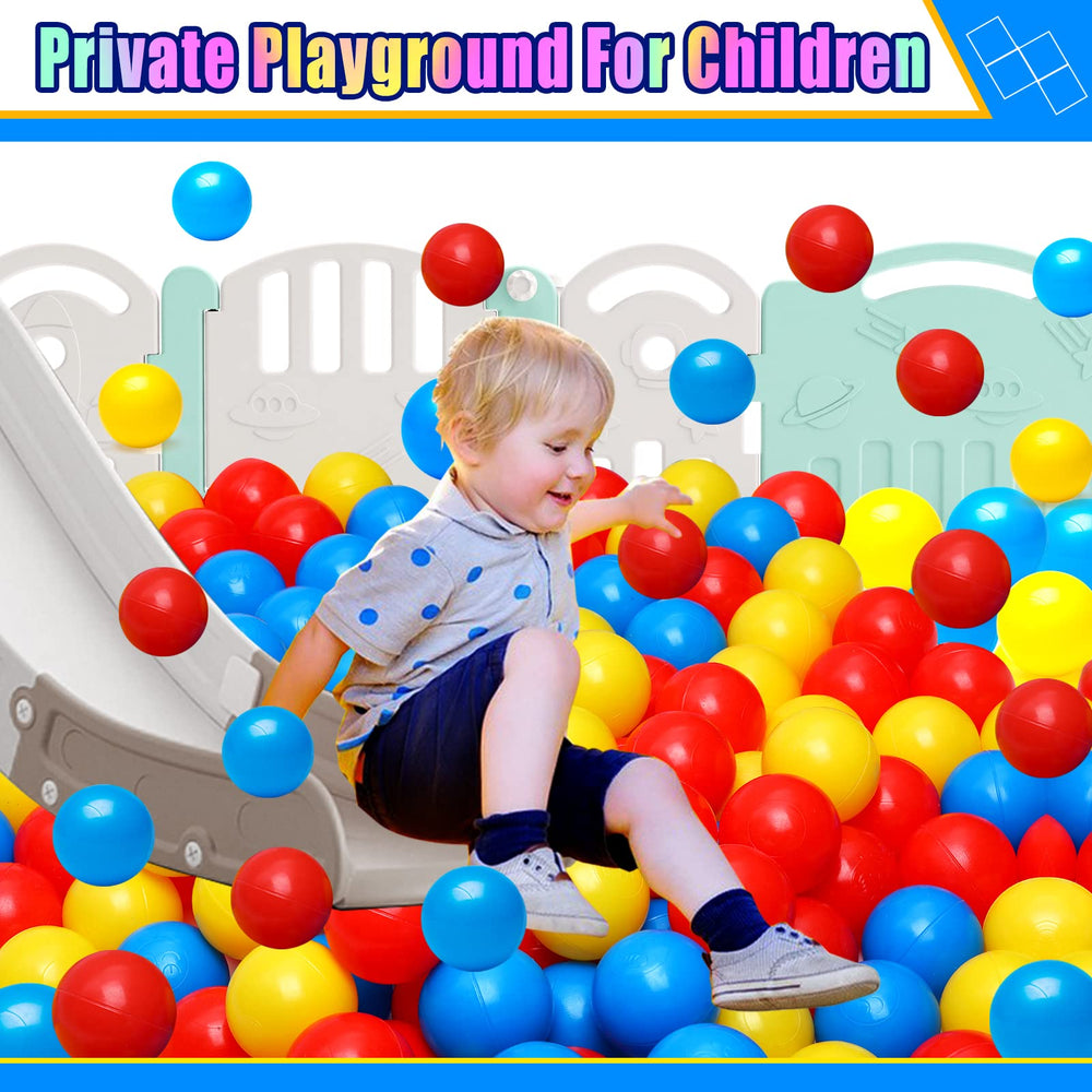 Vanland 100-ball pack offers ample color and learning-style play.