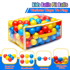 Vanland Ball Pit Balls non-pvc material supports phthalate-free play.