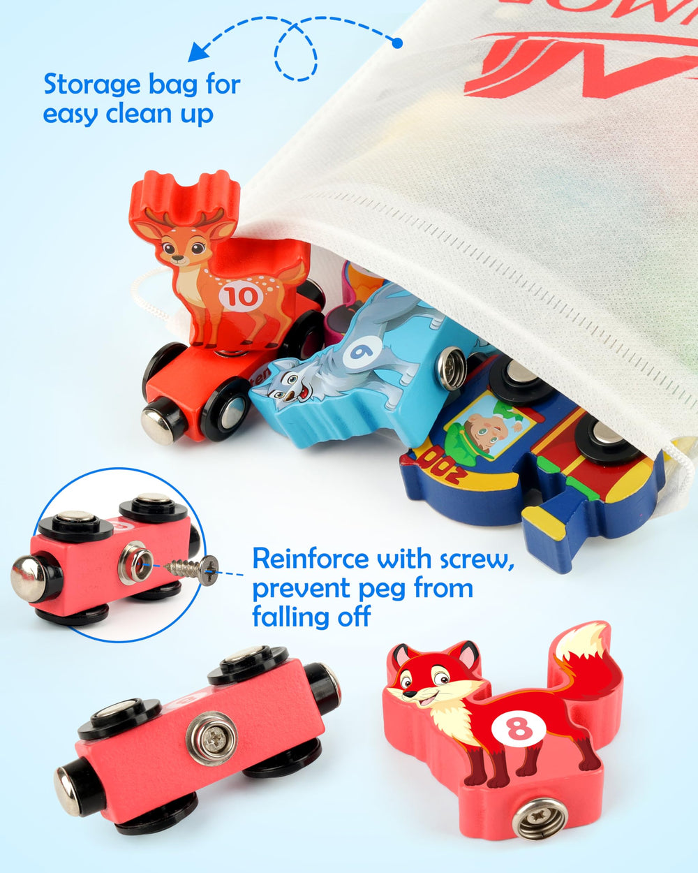 Vanmor preschool learning activity set supports hands-on exploration at home or class.