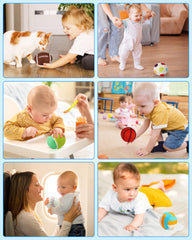 Vanmor travel bag stores the six plush balls for on-the-go play.
