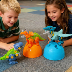 VANNYVANYA toolkit included to assemble the dinosaur parts during play