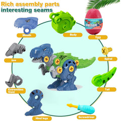 VANNYVANYA Velociraptor assembly shot emphasizing multi-step building
