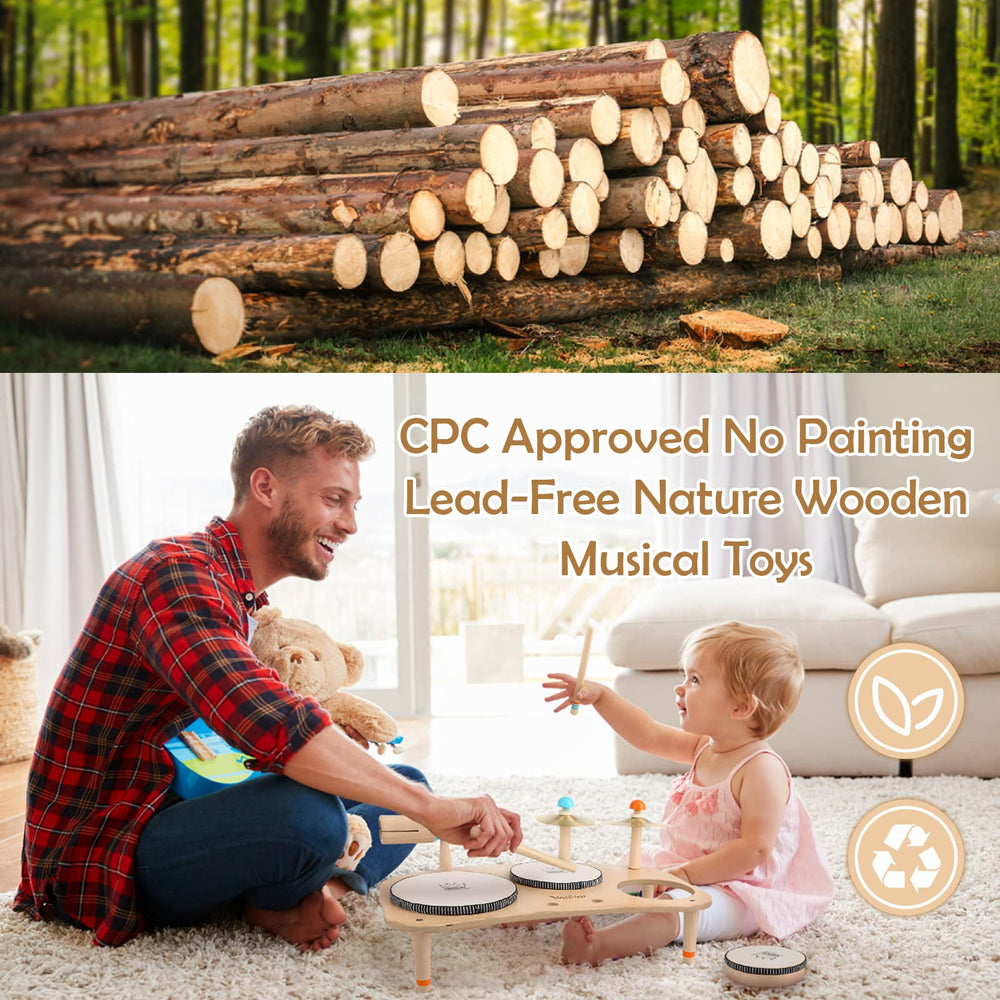 Vanplay removable components offer versatile play and motor skill development.