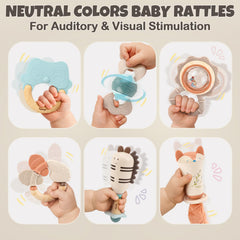 Vanplay gentle rattle sound close-up highlighting soothing noise for babies.