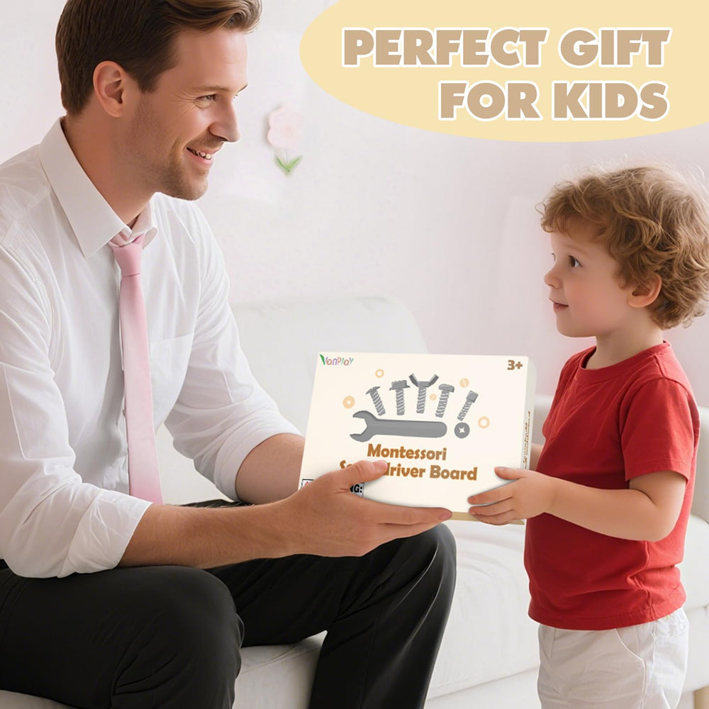Vanplay Portable-Montessori-toy-travel is ideal for planes, cars, and trips.